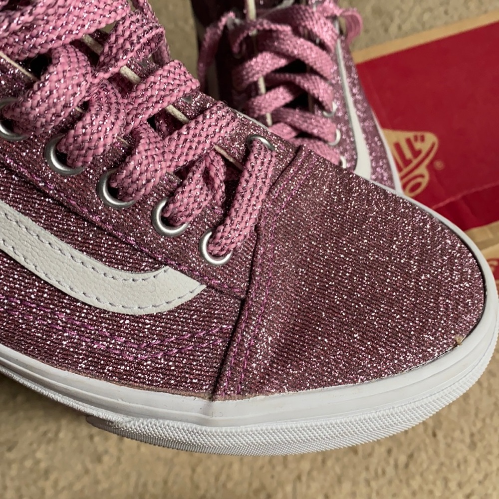 Women Glittery Old Skool Skate Vans